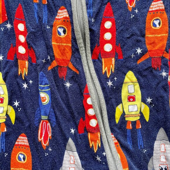 Little Sleepies Space Explorer Shorty Zippy Size 12-18 Month - Picture 5 of 7